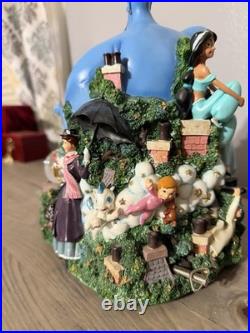 Disney Aladdin Share A Dream Come True Parade Float Snow Globe Whole New World