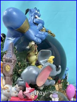 Disney Aladdin Share A Dream Come True Whole New World Musical Snowglobe Parade