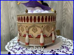 Disney Aladdin Snow Globe Jasmine Genie Musical Theme Withbox