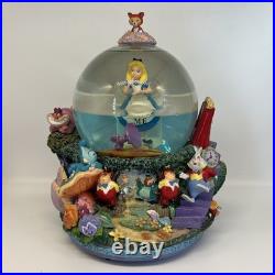 Disney Alice In Wonderland All In The Golden Afternoon Snow Globe Music Works Disney Alice In Wonderland All In The Golden Afternoon Snow Globe Music Works