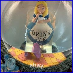 Disney Alice In Wonderland All In The Golden Afternoon Snow Globe Music Works Disney Alice In Wonderland All In The Golden Afternoon Snow Globe Music Works