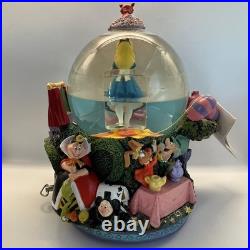 Disney Alice In Wonderland All In The Golden Afternoon Snow Globe Music Works Disney Alice In Wonderland All In The Golden Afternoon Snow Globe Music Works
