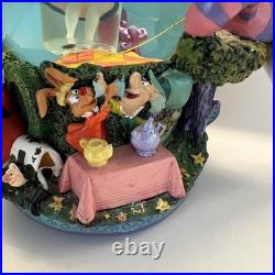 Disney Alice In Wonderland All In The Golden Afternoon Snow Globe Music Works Disney Alice In Wonderland All In The Golden Afternoon Snow Globe Music Works