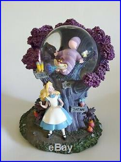Disney Alice In Wonderland Cheshire Cat Musical Globe(light's up) I'm Late