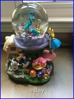 Disney Alice In Wonderland Snow Globe