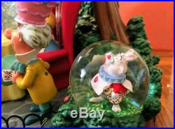 Disney Alice In Wonderland Snow Globe Mad Hatter's Tea Party Unbirthday. NEW