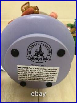 Disney Alice In Wonderland Snow Globe Tea Cup Figurine Limited No box Used
