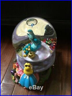 Disney Alice In Wonderland Snow Globe rare