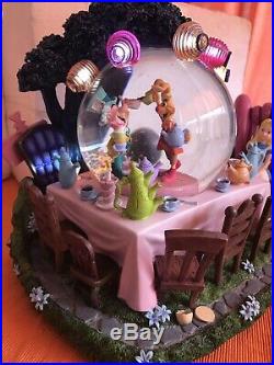 Disney Alice In Wonderland Tea Party Snow Globe