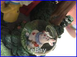 Disney Alice In Wonderland Tea Party Unbirthday Musical Snowglobe RARE