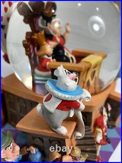 Disney Alice in Wonderland 50th Anniversary Snow Globe