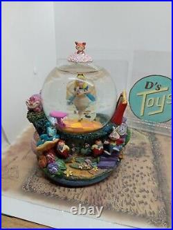 Disney Alice in Wonderland All in the Golden Afternoon Snow Globe Musical
