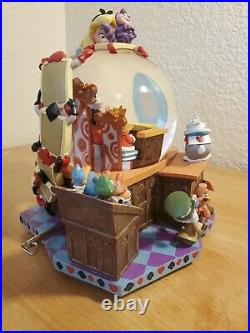 Disney Alice in Wonderland Snow globe Anniversary