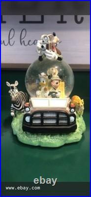Disney Animal Kingdom Jeep Snow Globe Large Number 16918