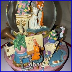 Disney Aristocats Marie Snow Globe Music Box Everybody Wants to Be a Cat