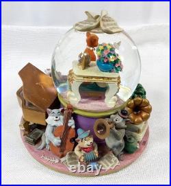 Disney Aristocats Marie Snow Globe Music Box Everybody Wants to Be a Cat JAPAN
