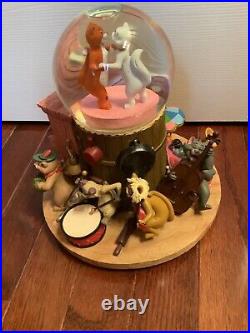 Disney Aristocats and Cats Musical Snow Globe