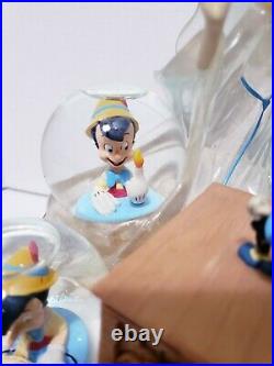 Disney Auctions Exclusive Pinocchio Blue Fairy Multi Ball Snowglobe LE 500