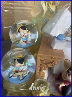 Disney Auctions Exclusive Pinocchio Blue Fairy Multiglobe Snowglobe LE 500