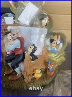 Disney Auctions Exclusive Pinocchio Blue Fairy Multiglobe Snowglobe LE 500