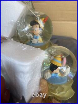 Disney Auctions Exclusive Pinocchio Blue Fairy Multiglobe Snowglobe LE 500