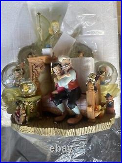 Disney Auctions Exclusive Pinocchio Blue Fairy Multiglobe Snowglobe LE 500