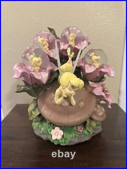 Disney Auctions Many Moods Tinkerbell Snowglobe LE 500