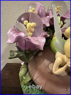 Disney Auctions Many Moods Tinkerbell Snowglobe LE 500