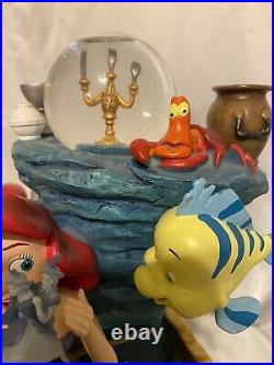 Disney Auctions The Little Mermaid Snowglobe Limited Edition 350 EXTREMELY RARE