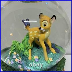 Disney Bambi Musical Snow Globe Masters Of Animation Frank Thomas READ DETAILS