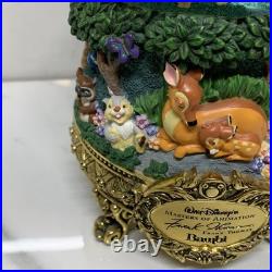 Disney Bambi Musical Snow Globe Masters Of Animation Frank Thomas READ DETAILS