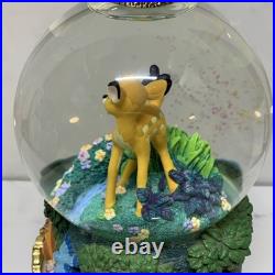 Disney Bambi Musical Snow Globe Masters Of Animation Frank Thomas READ DETAILS