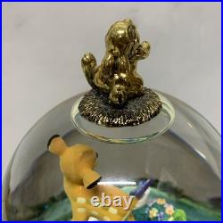 Disney Bambi Musical Snow Globe Masters Of Animation Frank Thomas READ DETAILS