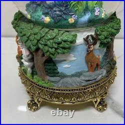 Disney Bambi Musical Snow Globe Masters Of Animation Frank Thomas READ DETAILS