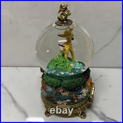 Disney Bambi Musical Snow Globe Masters Of Animation Frank Thomas READ DETAILS