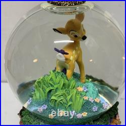 Disney Bambi Musical Snow Globe Masters Of Animation Frank Thomas READ DETAILS