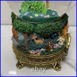 Disney Bambi Musical Snow Globe Masters Of Animation Frank Thomas READ DETAILS