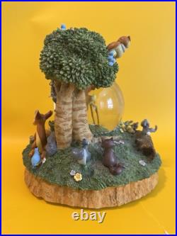 Disney Bambi Snow Globe Musical Motion Little April Shower Forest Animals Disney Bambi Snow Globe Musical Motion Little April Shower Forest Animals
