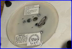 Disney Beauty & The Beast 2 Double Sided Wind-Up Musical Snow Globe Storybook