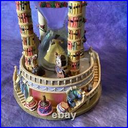 Disney Beauty &The Beast LightUp Hourglass Snow Globe- Lumiere Missing