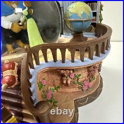 Disney Beauty & The Beast There's Something There Musical Blower Snowglobe