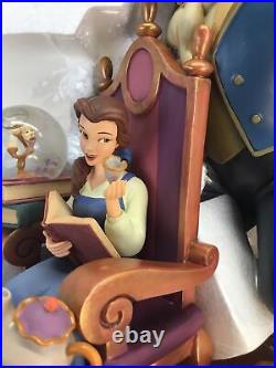 Disney Beauty and the Beast 10th Anniversary Snowglobe