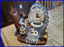 Disney Beauty and the Beast Be Our Guest Snowglobe very rare no box