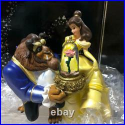 Disney Beauty and the Beast Bell Snow globe music box Snow dome figure Ornament