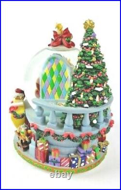 Disney Beauty and the Beast Enchanted Christmas Snow Globe