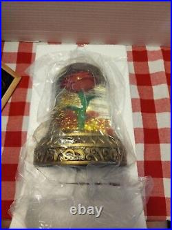 Disney Beauty and the Beast Enchanted Rose Snowglobe In Box