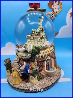 Disney Beauty and the Beast Musical Snow Globe