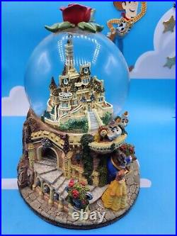 Disney Beauty and the Beast Musical Snow Globe