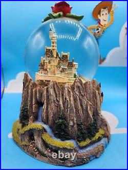 Disney Beauty and the Beast Musical Snow Globe