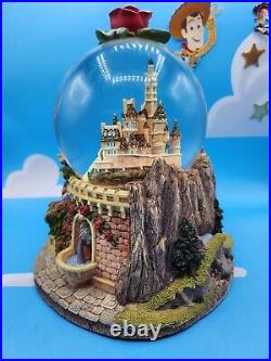 Disney Beauty and the Beast Musical Snow Globe